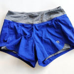 Mountain Hardwear Blue Gray Shorts Athletic Womens Size XS Lined Yoga Running Photo 0