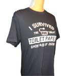 Commemorative iconic toilet paper shortage fiasco 2020!! Black T Photo 4