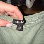 Sage Mittoshop  Green Babydoll Long Sleeve Top Photo 1