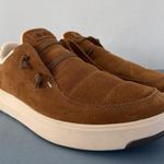 Stio Colter Low Top Mudslide Suede Slip On Sherpa Lined Sneakers Brown Size 9.5 Photo 0