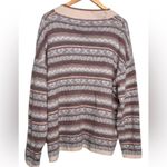 POL XOXO Print Eyelash Oversized Cardigan Knit Cardigan Size Large Photo 3