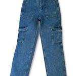 BDG Urban outfitters blue cargo skate straight leg jeans Photo 0