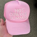 Hot Cowgirl Summer Pink Trucker Hat Photo 0