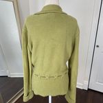 Emma James Fairy Grunge Green Cotton Knitted Cinched Front Tie Knitted Knit Cardigan S Photo 5