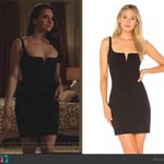 Likely  Constance Body-Con Mini Black Dress Size 2 Photo 1