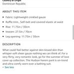 Eberjay Eberjey, Soft,Lightweight Summer Pants, Attached Tie, Ankle Cropped, Size M Photo 3