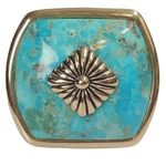 STUDIO BARSE TURQUOISE RING SZ 9.75 Men or Women Unisex Limited Edition HSN Photo 0