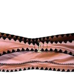 SAME SWIM Los Angeles The Babe Bandeau Top and Everything Bottom in Rose/Noir Pink Size M Photo 2
