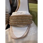 Badgley Mischka Becca rhinestone jeweled sandals size 6 Bridal Fairy Photo 5