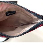 Kipling  Abner Printed Crossbody Purse Bag Adjustable Blue/Red Travel Lightweight Photo 3
