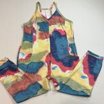 Colorful Women's Jeans Overalls Yellow Size M Photo 0