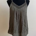 Mossimo Supply Co Army Green Flowy Top Photo 0