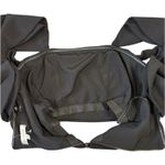 TOCCIN X RTR Puff Bow Sleeve Crop Top Black Taffeta Off Photo 4