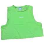 Gymshark Women’s Size S Neon Yellow/Green Crop Top w/ Wide Armholes/Muscle Crop Photo 0