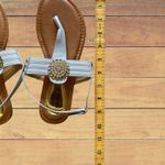 Brown & Gold Victoria K Sandals Multiple Size 7 Photo 3