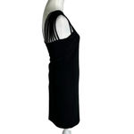 Joseph Ribkoff Strappy Cut Out Black Sheath Dress Size 6 Photo 5