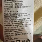 Levi's Levi’s Cream Sherpa Fleece Pullover | Size L | Cozy Teddy Style Sweater Photo 5