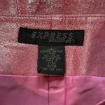 EXPRESS  Vintage Y2K Pink Shimmer Leather Pencil Skirt - size 9/10 (Women's 6) Photo 1