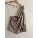 Reformation  Harvey Knit Top in Heather Taupe Size Large Photo 3