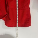 Lauren Ralph Lauren Black Label Blazer Jacket Womens Orange Cotton Blend Career Size M Photo 7