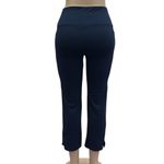 Jockey Activewear Leggings Slit Crop Flare Athletic Yoga Pants Womens Small Blue Photo 7