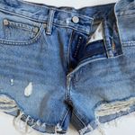 Lucky Brand women's Jean Mid Rise Cut off Shorts 4/27 EUC Photo 4