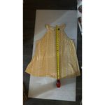 Torrid Yellow & White Keyhole Racerback Tank 0 Bohemian Coconut Girl Festival Photo 7