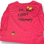 Disney Womens Medium T-Shirt Top Winnie the Pooh OK But First Honey Long Sleeve Photo 4