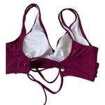 Cupshe Plum Removable Pads Bikini Top Swimsuit Women's Size M NWT | 51-47 Photo 3