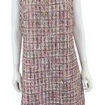 VOY NWT Pink Tweed Dress Size L Size L Photo 0