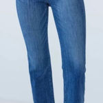 AYR  The Pop Straight Leg Preppy Coastal Fisherman Boho Raw Made in LA Jeans 25 Photo 0