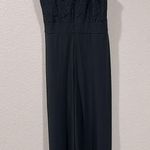 White House | Black Market Black Lace Jumpsuit Photo 4