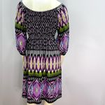 Forever 21 Empire waist ikat print dress size large Photo 1