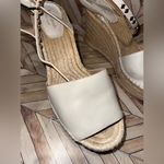 Kate Spade  Beige Espadrille Womens High Heels Size 10 Wedges Photo 2