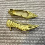 Jeffrey Campbell  Alter Ego Kitten Heels in Yellow Photo 1