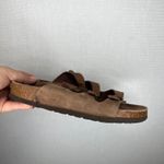 Birkenstock Florida 3-strap Size 8 Soft Footbed Sandals Brown Suede Size 39 EU Photo 1
