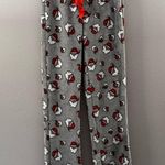 Faded Rose Women Gray Christmas‎ Santa Claus Print Pajamas pants size XS Photo 0