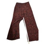 BP black and orange palazzo high waist with attach front tie belt wide leg size Photo 10