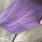 Boden USA Boden Linen Blend size 4 Tunic Mini Dress in Eggplant Purple Photo 1