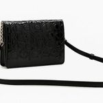Calvin Klein Black Embossed Crossbody Bag Photo 1