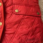 Eddie Bauer : Red Quilted Vest with Button Closure Photo 5