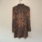 Zimmermann  Paisley-Print Crepe Mini Dress Photo 2