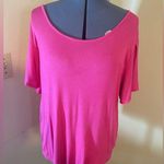 Terra & Sky  flutter sleeve ribbed knit top pink Photo 0