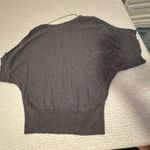 Charter Club WOMENS like new  gray petite large sweater with sleeves Photo 4