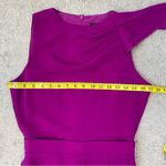 Black Halo  Enola Side‎ Drape Jumpsuit Berry Plum 2 Photo 6