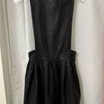 ASOS Black Pinafore Mini Dress Photo 8