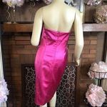 David Meister PINK STRAPLESS BEADED COCKTAIL DRESS (10) Photo 2