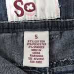 Y2k Dark Wash Denim Vintage Jean Mini Skirt Denim Micro Skirt 29" Cute Blue Size M Photo 5