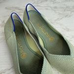 Rothy's The Point Shoes Womens Size 7.5 Green Knit Flats Washable Eco Friendly Photo 4