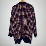 VICI  Women Fuzzy Longline Cardigan Sweater Size Small Multicolor Open Front Cute Photo 5